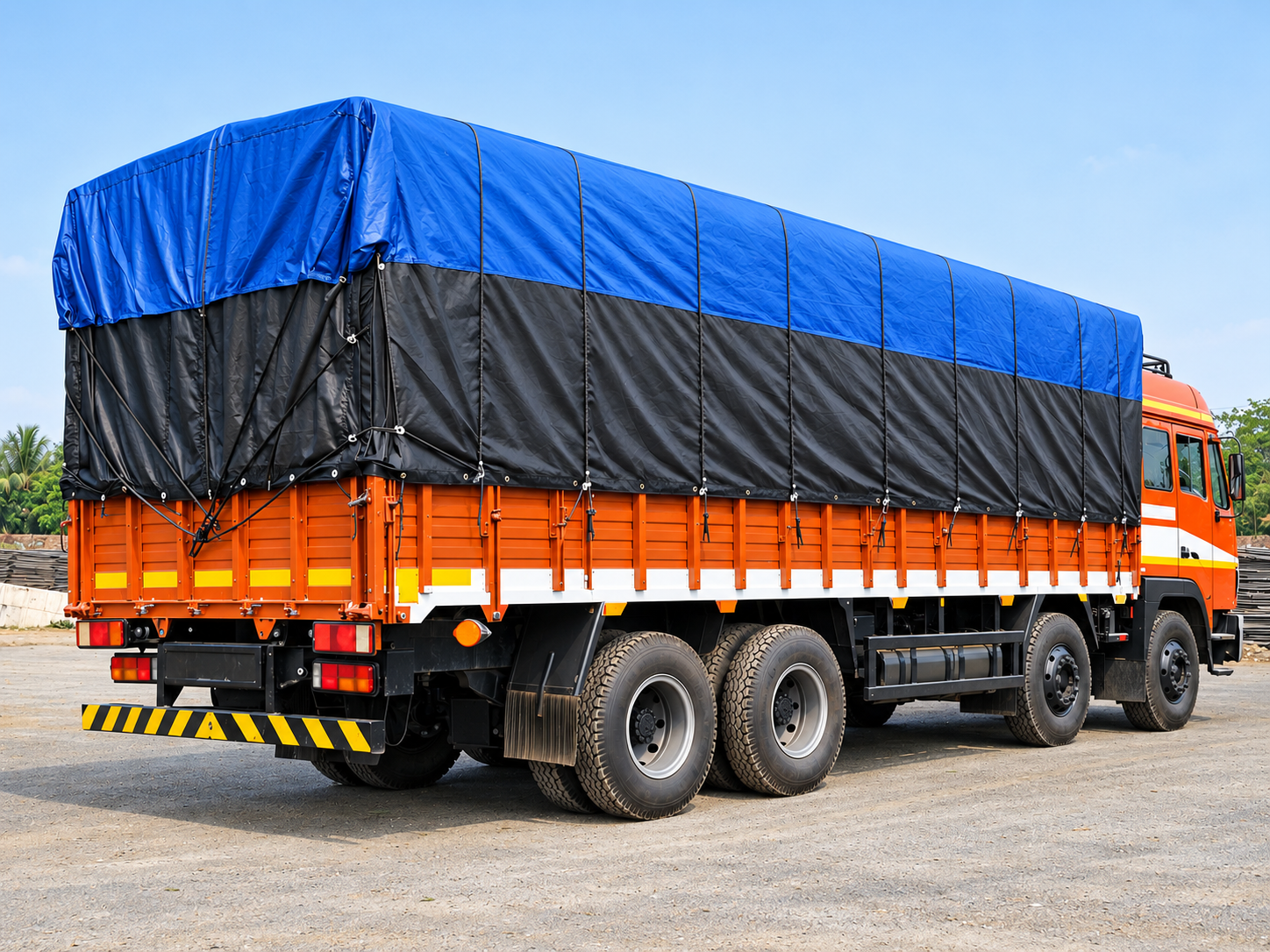 Truck Cross Layer Tarpaulin